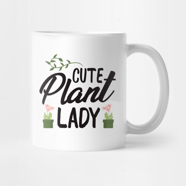 Cute plant lady by Tshirtiz